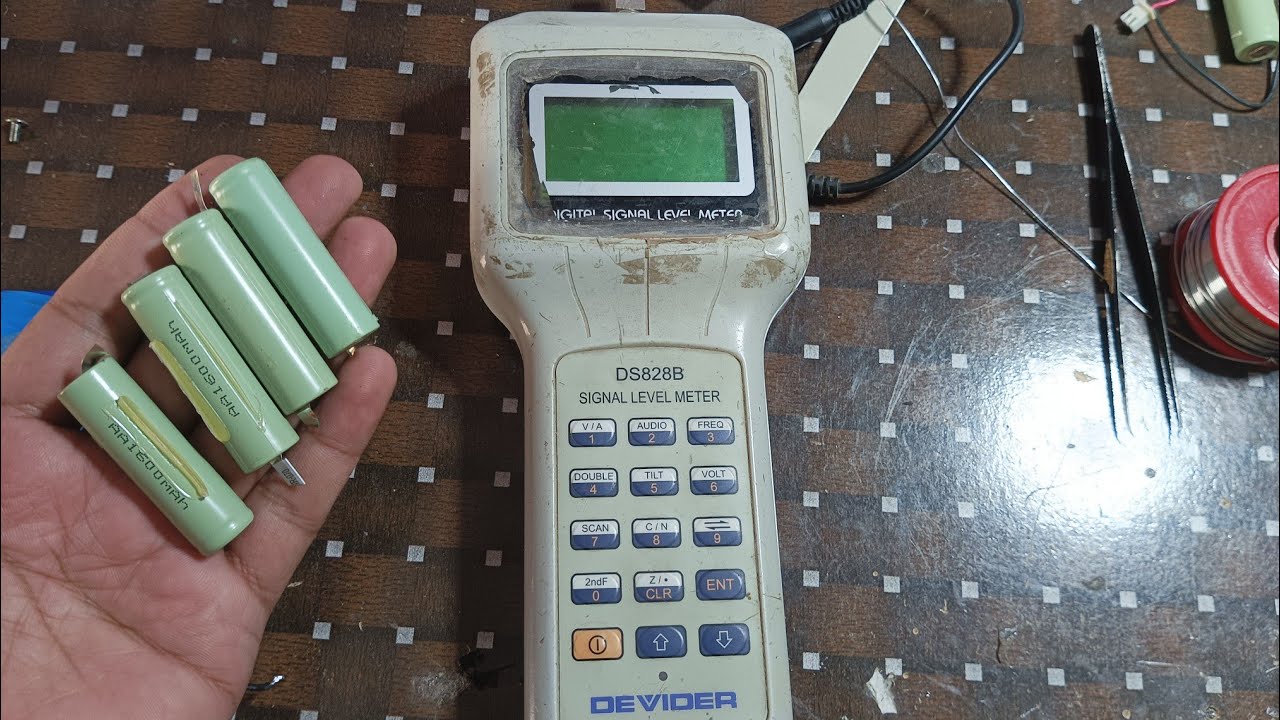 Digital signal level meter Ds828B battery problem 👈