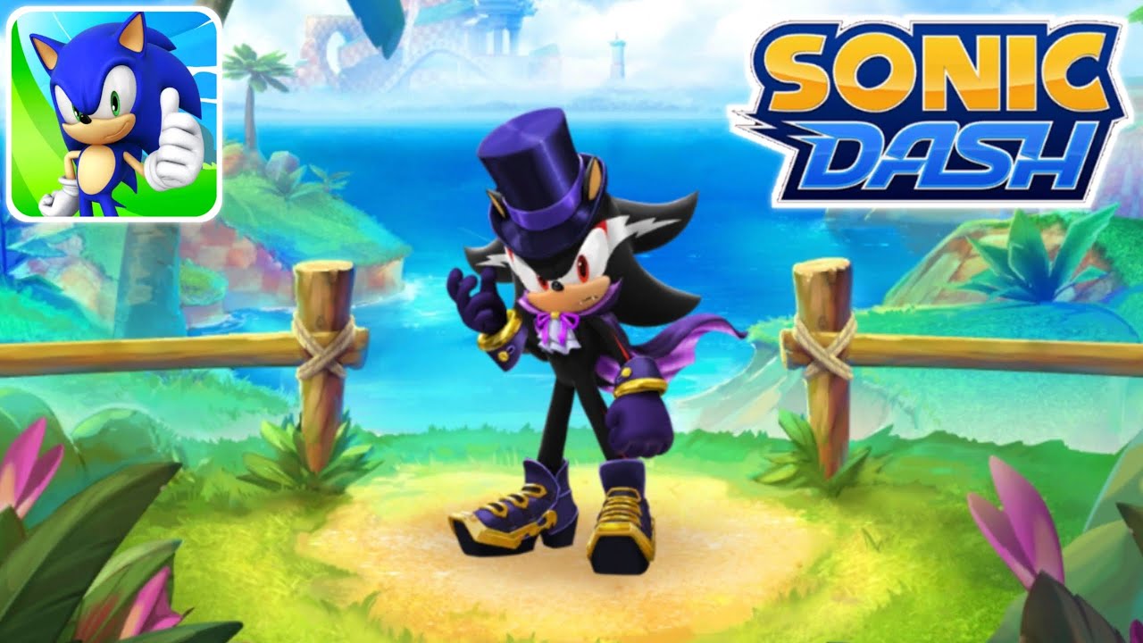 SONIC DASH - VAMPIRE SHADOW ANDROID GAMEPLAY