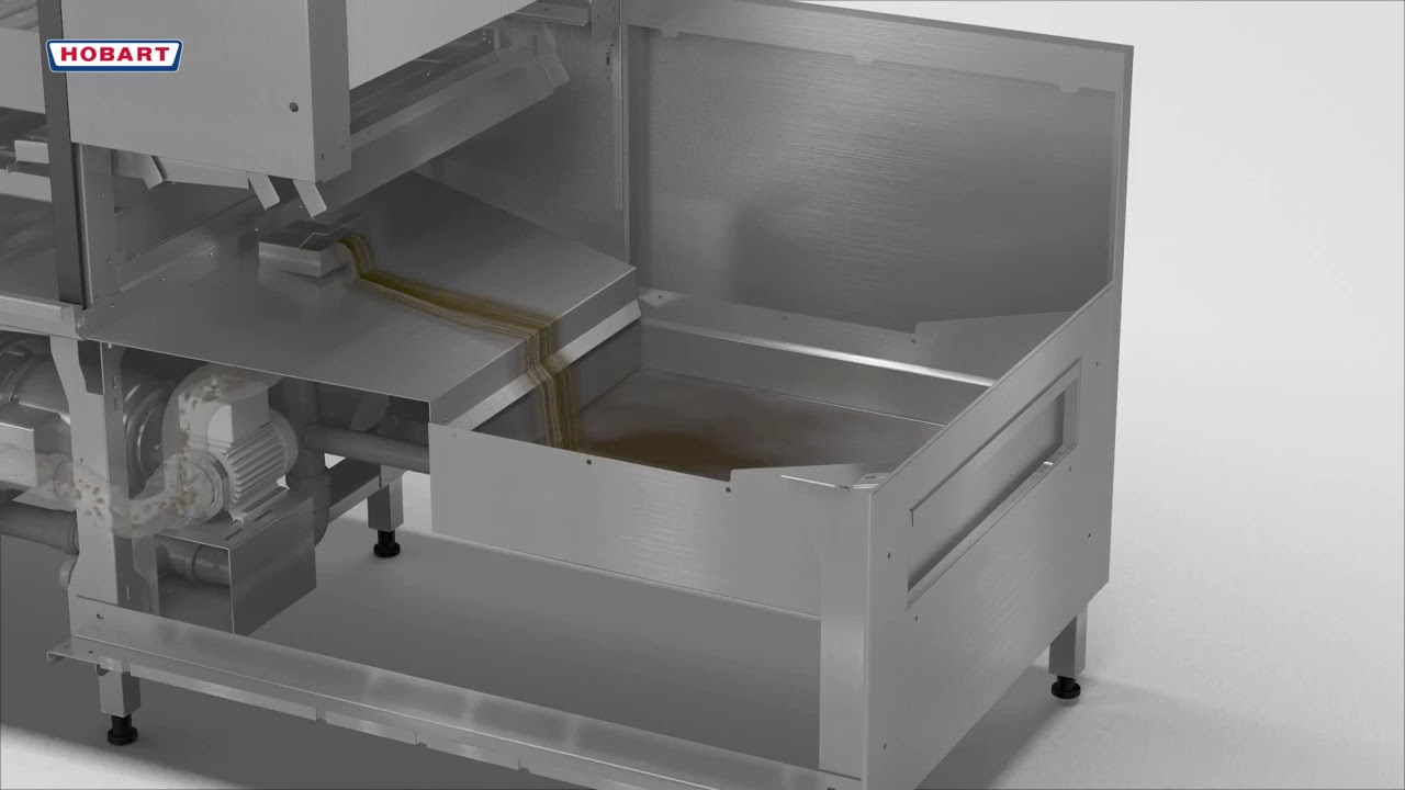 PERMANENT CLEAN Automatic Soil Removal   Flight type dishwasher FTPi