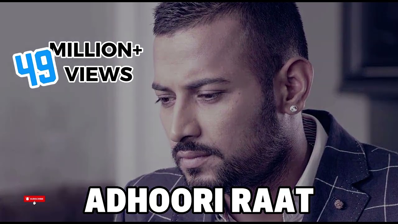 Adhoori Raat: Garry Sandhu's Most Emotional Song Yet