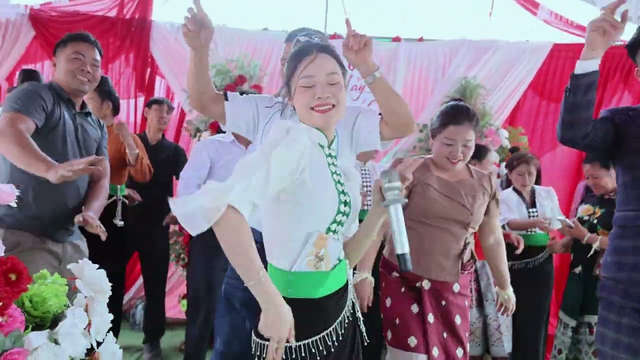 NHẢY NHIỆT TÌNH LỄ VU QUY TUYẾT MAY & VĂN LONG TẠI BẢN PA THƠM XÃ THANH YÊN TỈNH ĐIỆN BIÊN