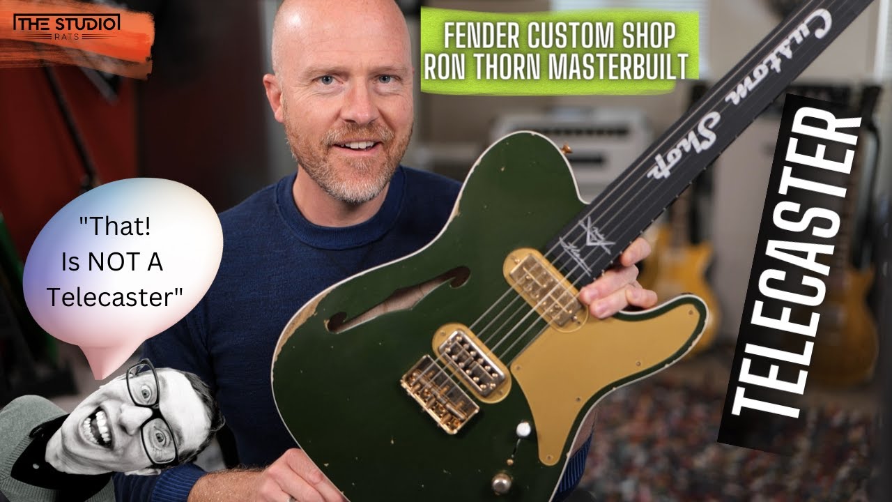 Fender Ron Thorn Masterbuilt - Yes It Is A Telecaster!