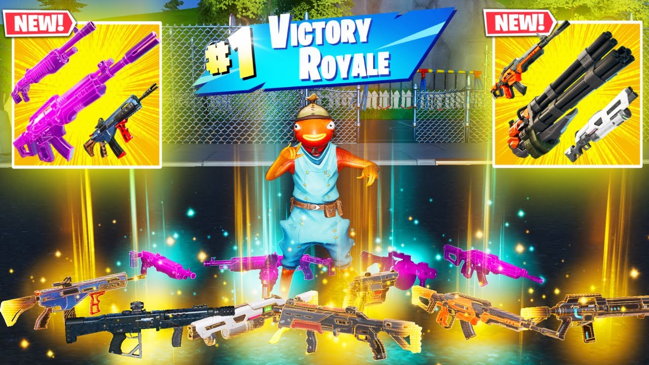 FISHSTICK vs NEW 3 MEDALLIONS & WEAPONS MYTHIC’S CHALLENGE NEW! (FORTNITE CHAPTER 6 SEASON 4)