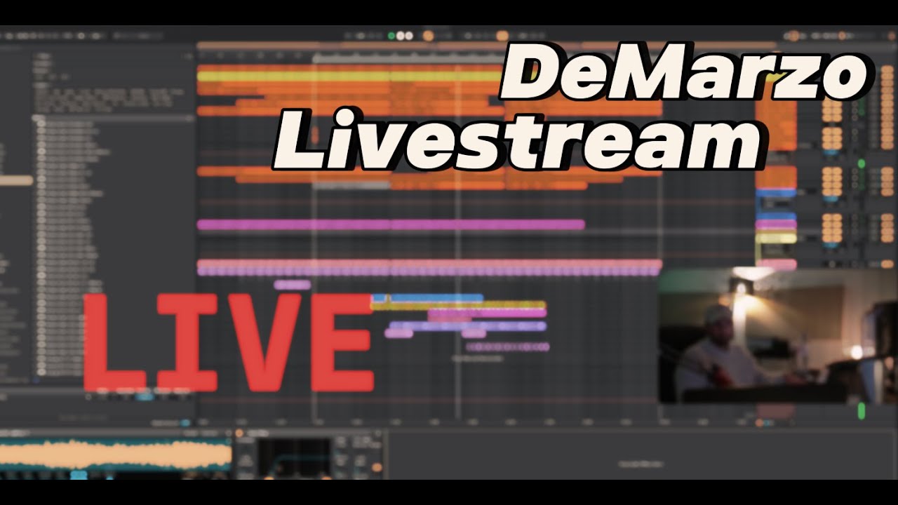 DeMarzo LIVE Studio Session / House Music and Tech.