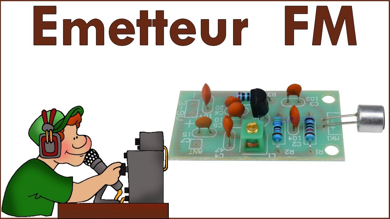 Electronique mini émetteur FM electronic transmitter
