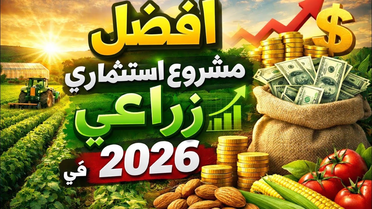 أفضل مشروع استثماري زراعي 
