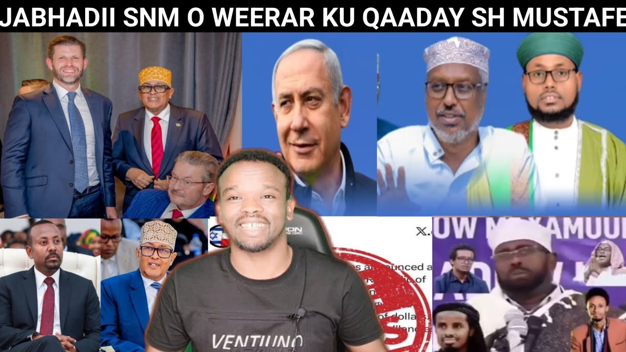 JABHADII O SH MUSTAFE WEERARTAY, HAWIYE O WAX BADAN FAHMAY, NABADDA MUQDISHO WAA GEERIDA JABHADA SNM