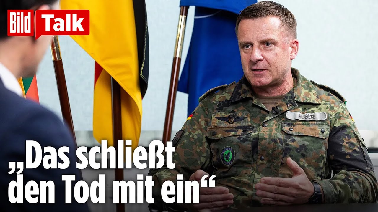 General Huber über Litauen-Ernstfall: 5000 deutsche Soldaten sollen verlegt werden | BILD-Talk