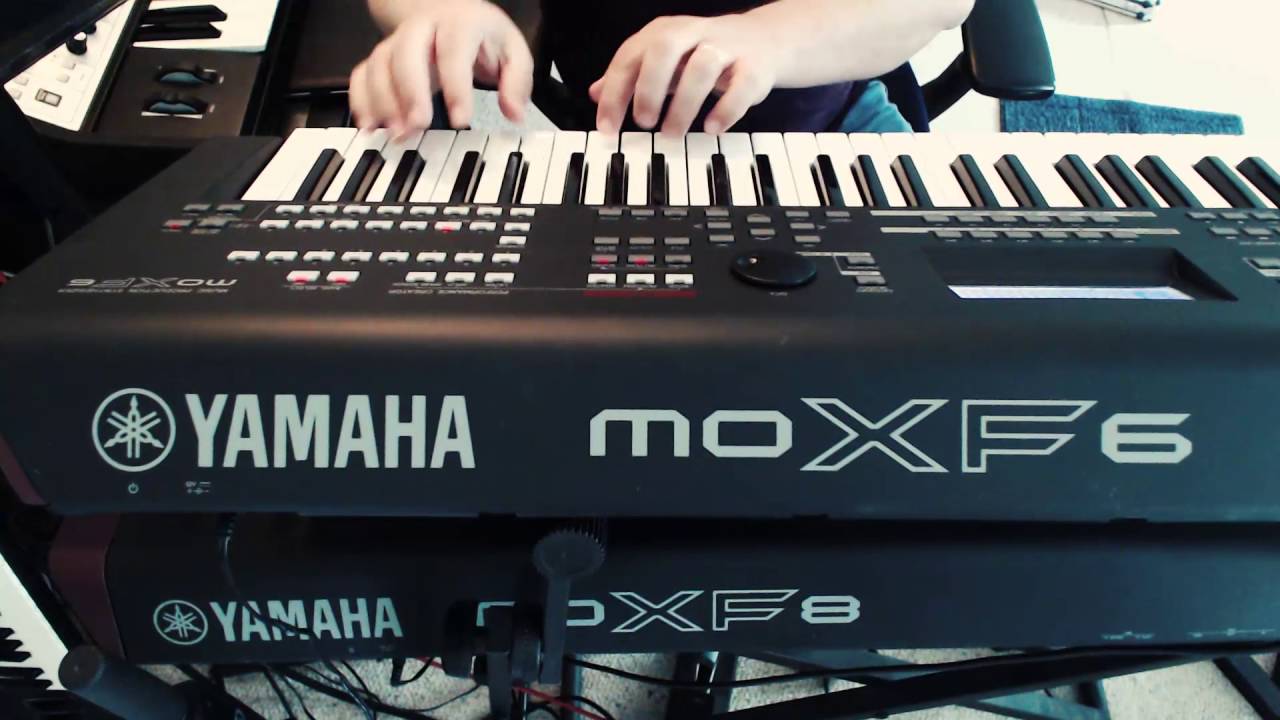 Beverly Hills Cop AXEL F on the Yamaha MOXF!