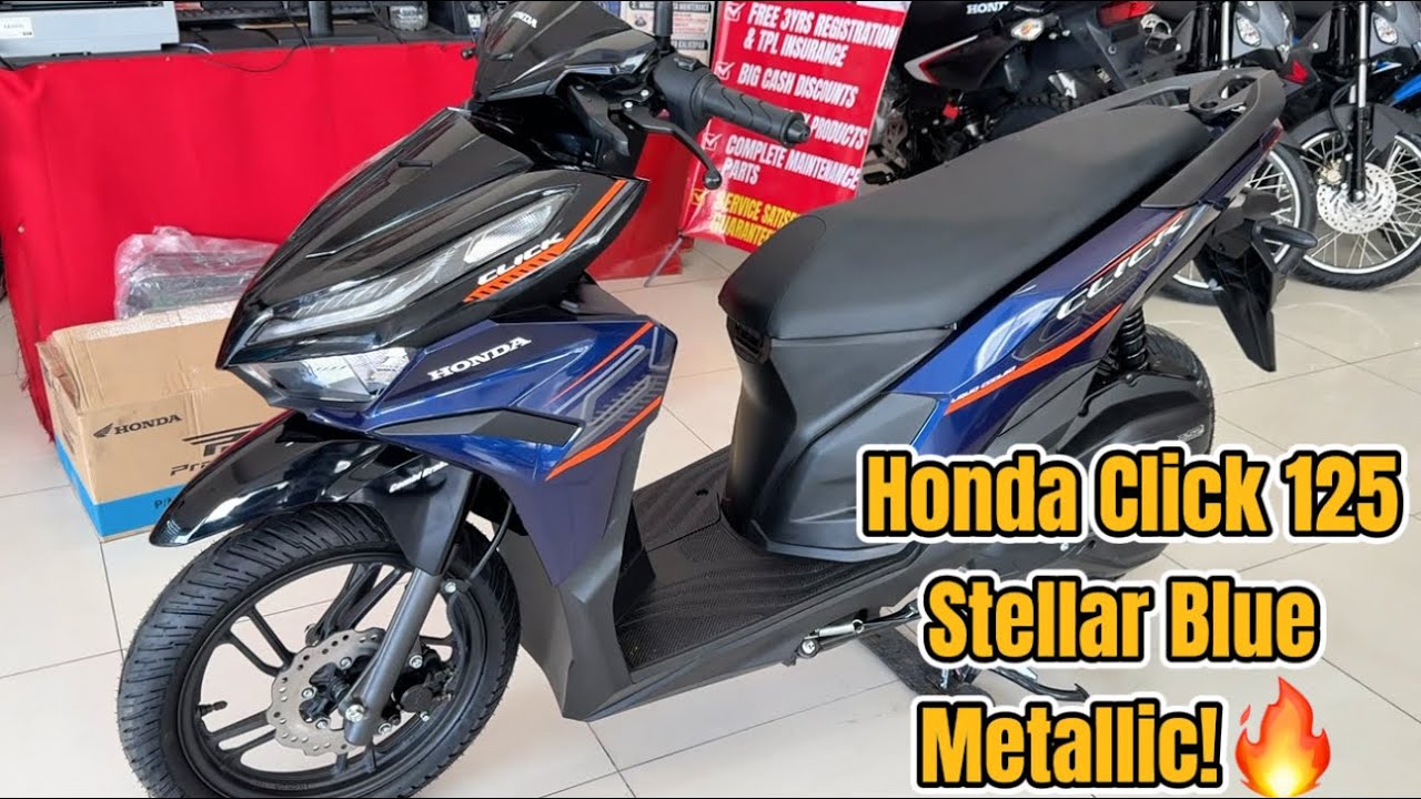 2025 All New Honda Click 125 Stellar Blue Metallic Standard Langga Gail Review!