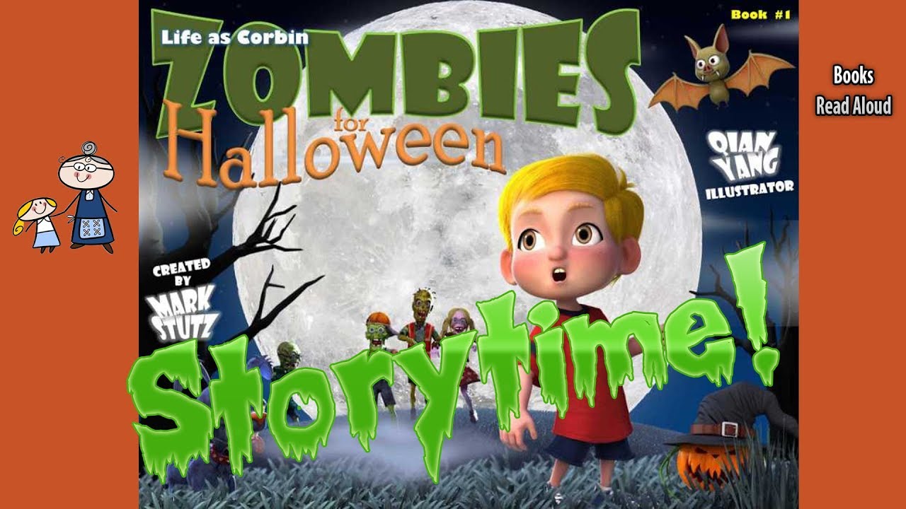 ZOMBIES FOR HALLOWEEN Read Aloud ~ Halloween Stories ~ Halloween Book Read Along