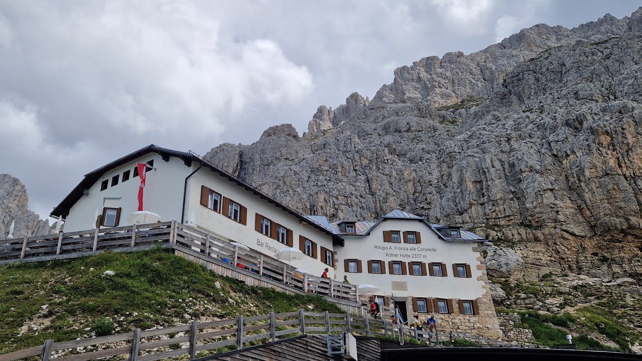 Trekking rifugio Paolina,rifugio Aleardo Fronza fino al Passo Coronelle 2640 m (zona Catinaccio)