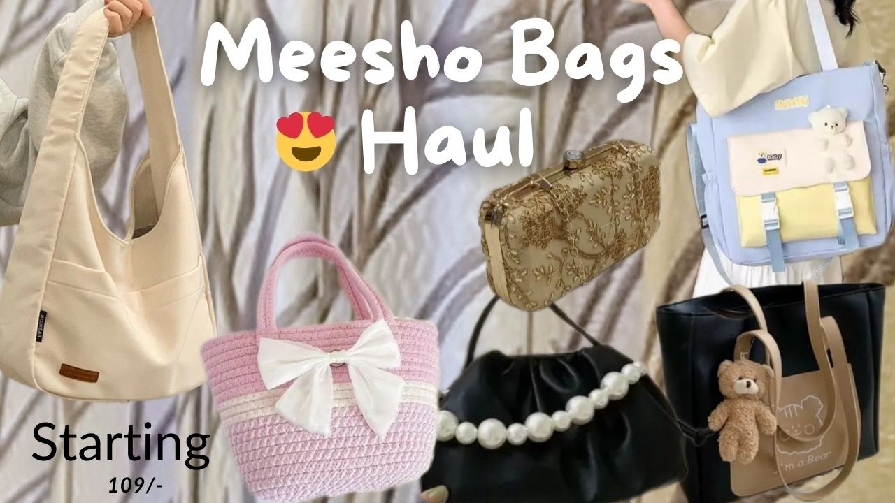 Meesho bags Haul| Affordable Bags🎀
