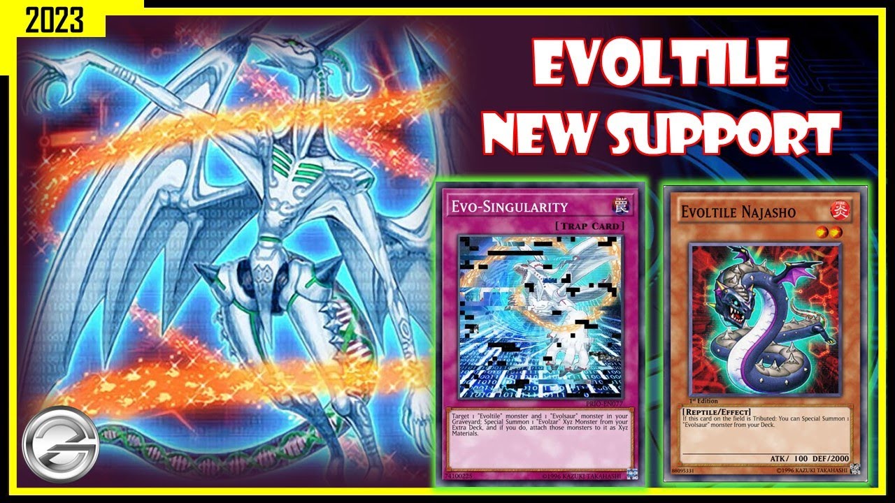 Yugioh Duel Links | Evoltile Deck 2023 - Combo With New Support | 遊戯王デュエルリンクス