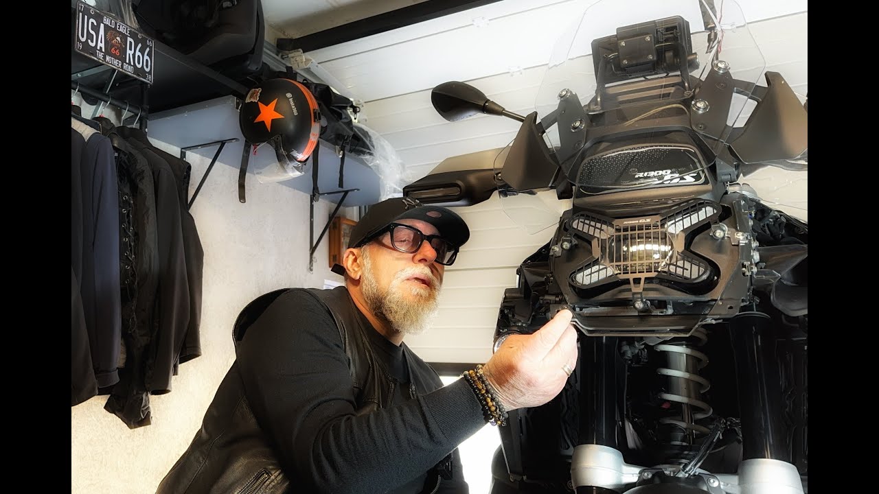 BMW GS 1300 MONTAGGIO BARRE PROTEZIONE TOURARECH UNBOXING