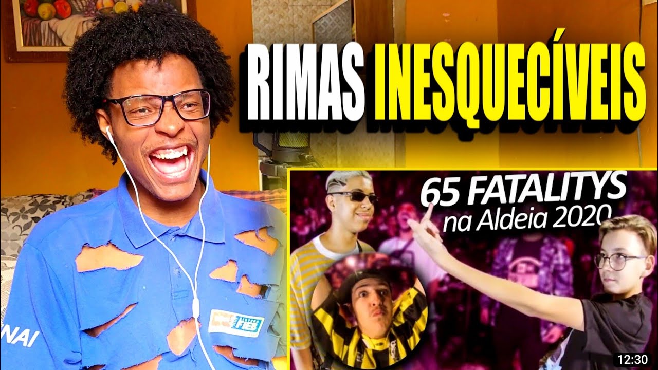 70 RIMAS que MARCARAM a BATALHA DA ALDEIA! | React