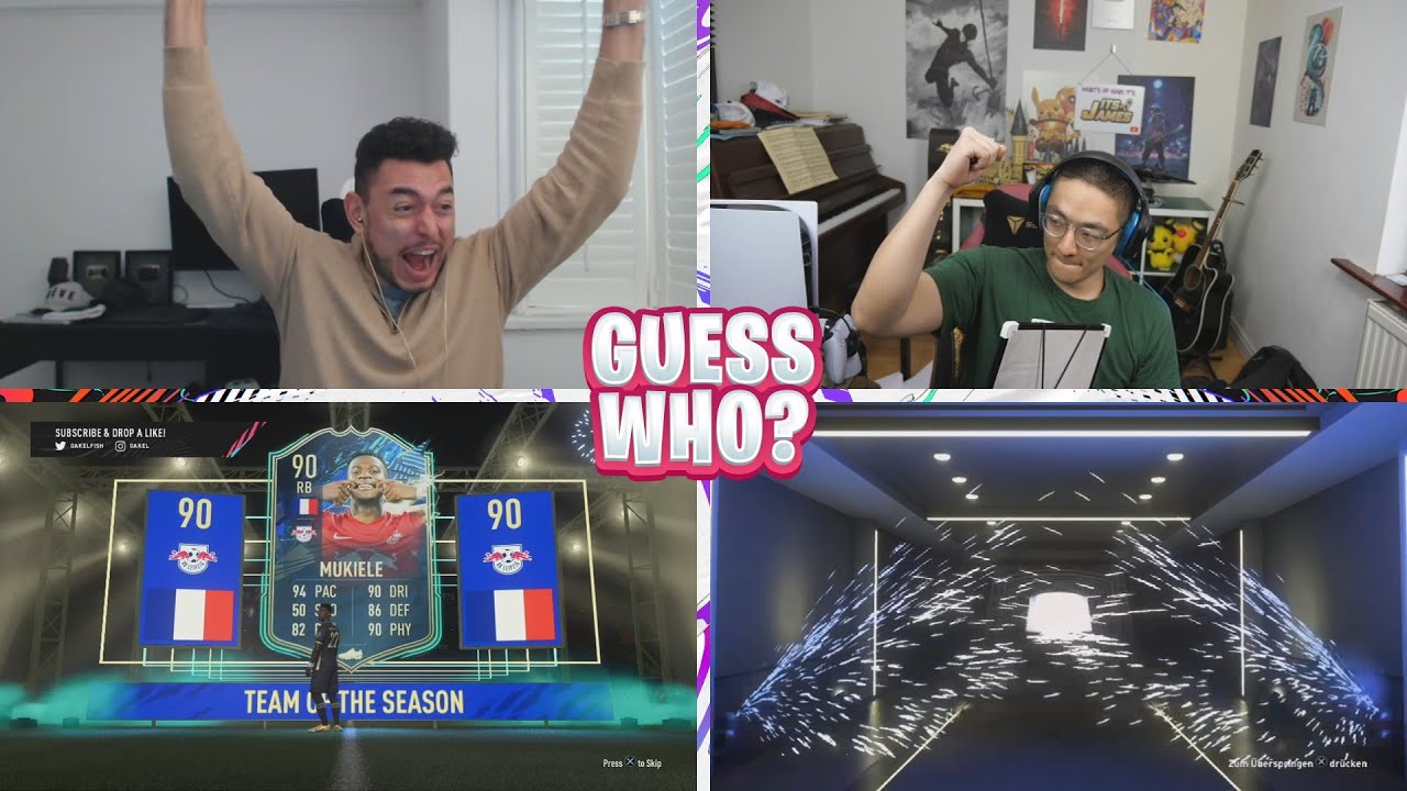 WE'VE DONE IT AGAIN!!! Insane TOTS Guess Who FIFA vs ItsJames!!! (TOTS FIFA 21)