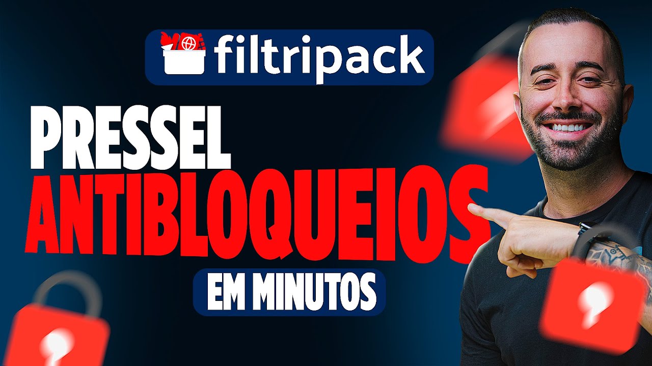 Como Criar Pressel usando a FiltriPack - Pressel Antibloqueios Google e Meta