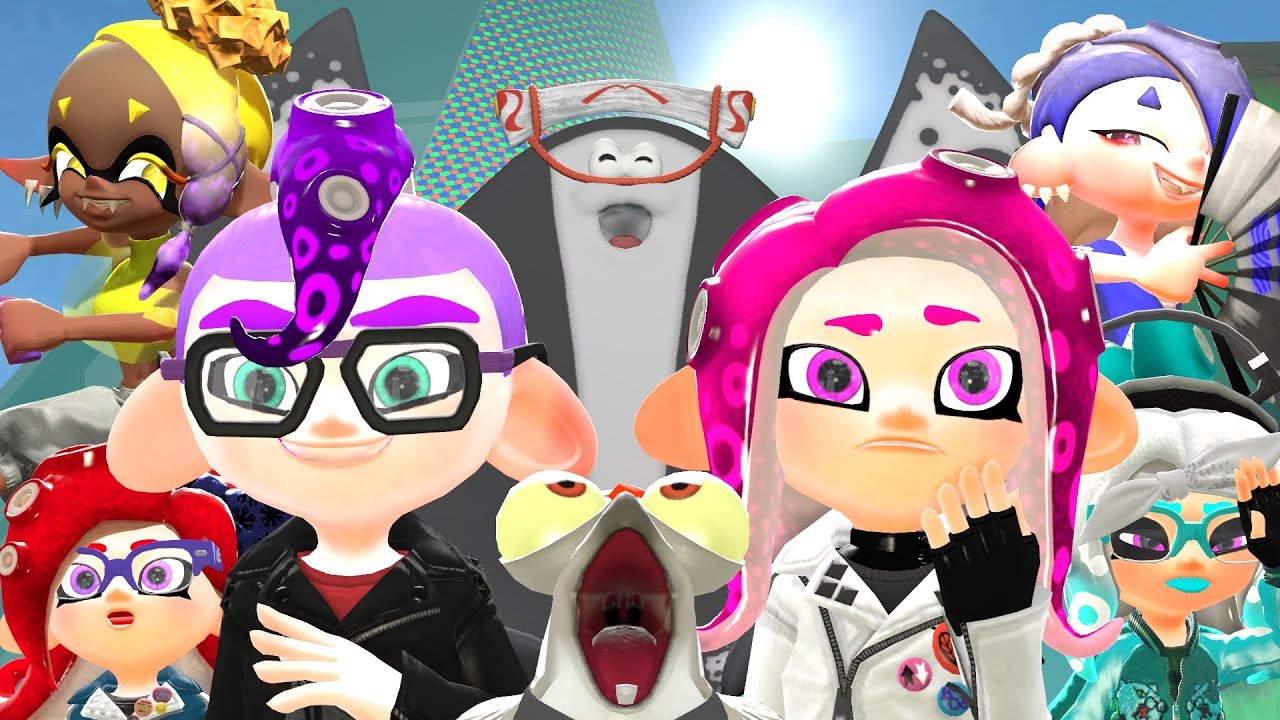 Welcome to Splatsville! [Splatoon Stopmotion]