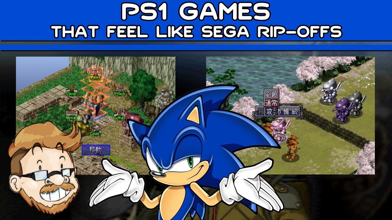 Игры для PS1, которые выглядят как подделки под SEGA