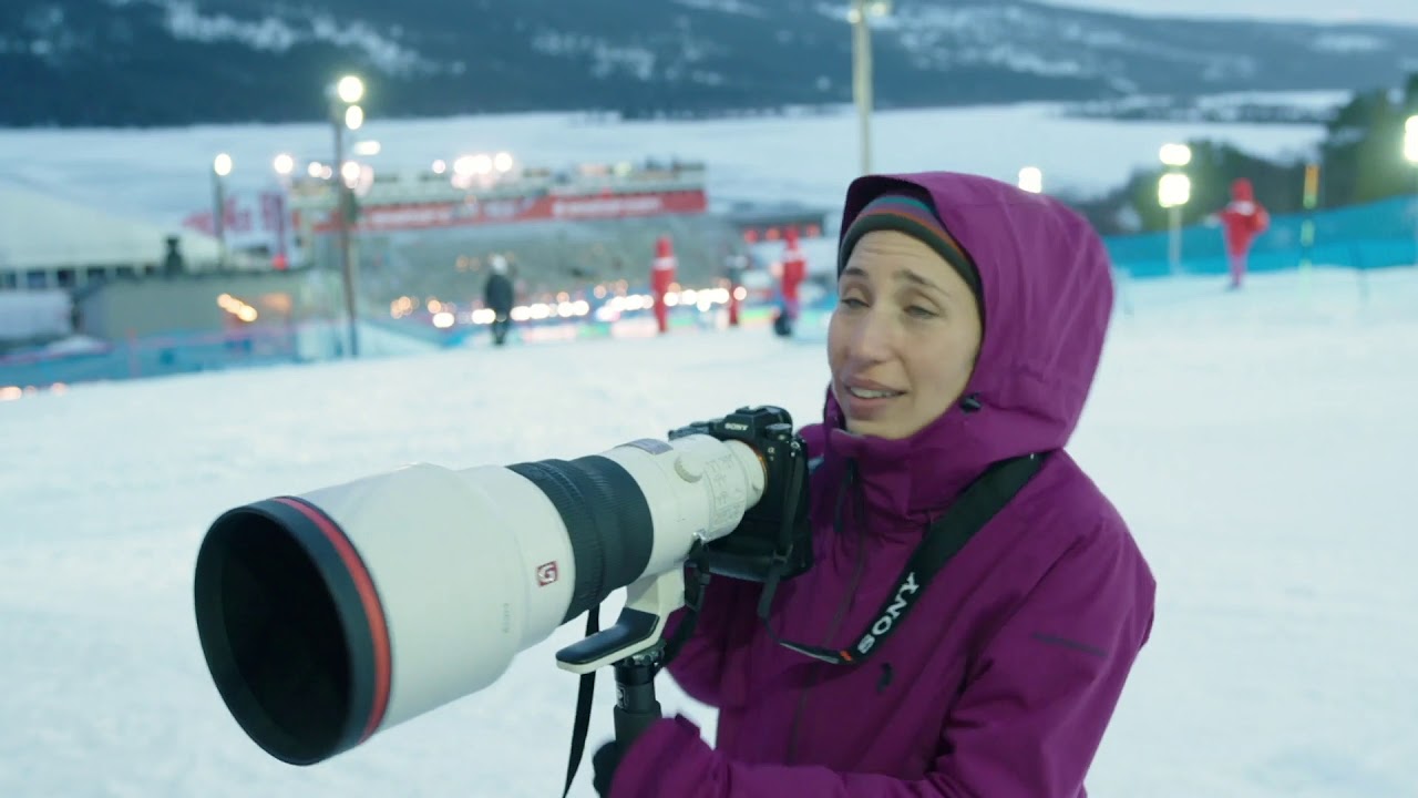 Winter sports in perfect focus | Sports photographer Mine Kasapoğlu