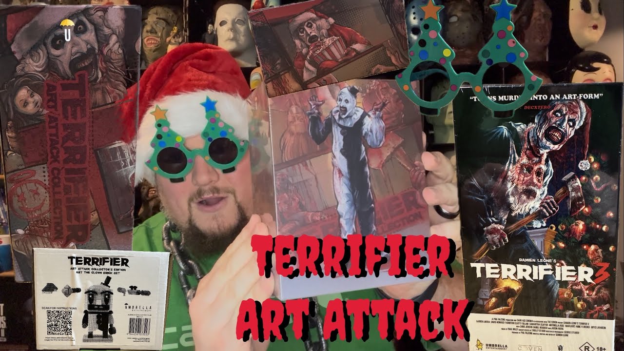 Terrifier - 🎃Art Attack Collection🎅🏻 - Umbrella Entertainment - Распаковка/Обзор