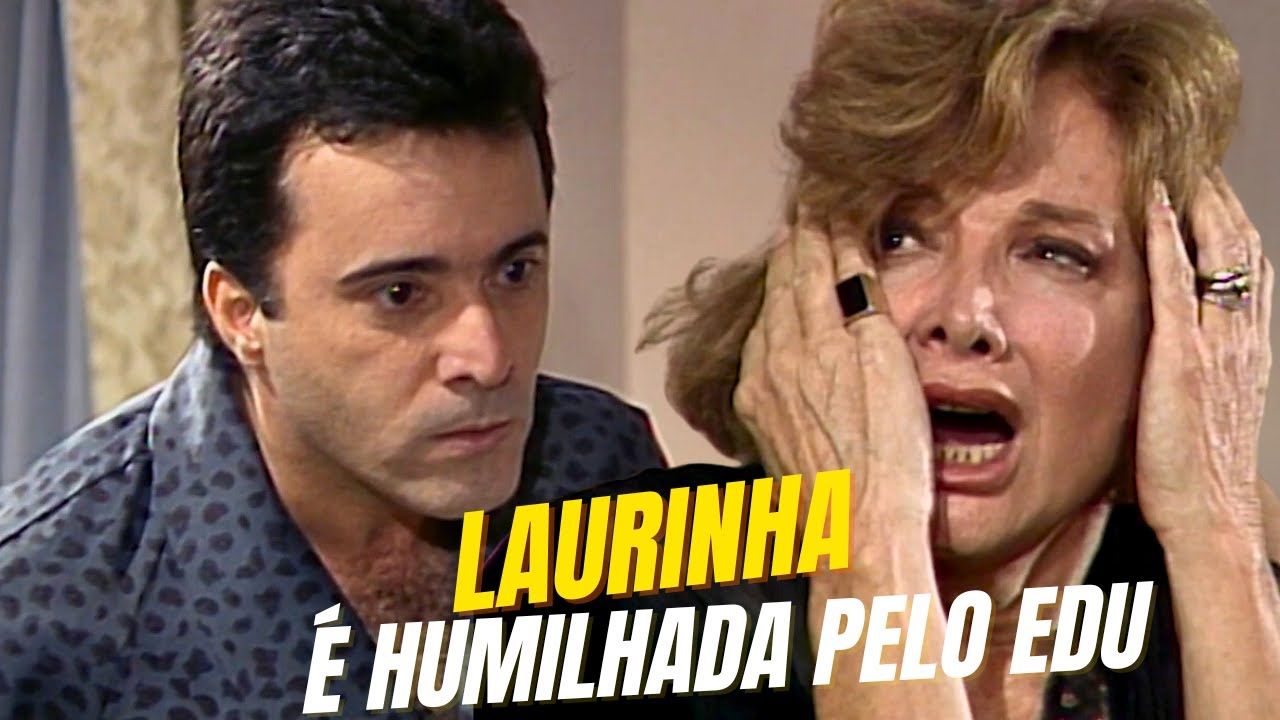 Laurinha entrou no quarto do Edu sem a permissão dele, e acabou levando a pior