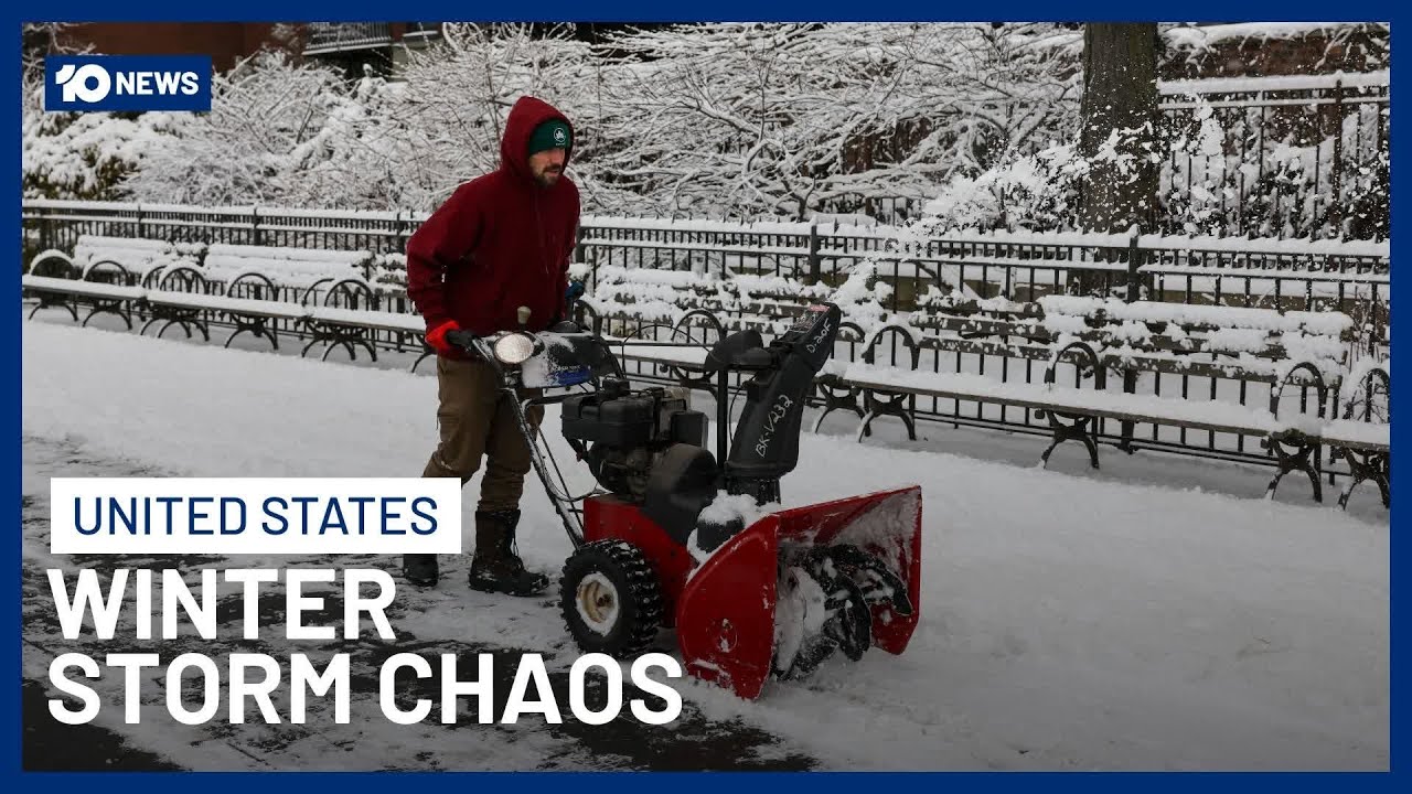 U.S. Winter Storms Leave Deadly Floods, Snow and Transport Chaos | 10 News