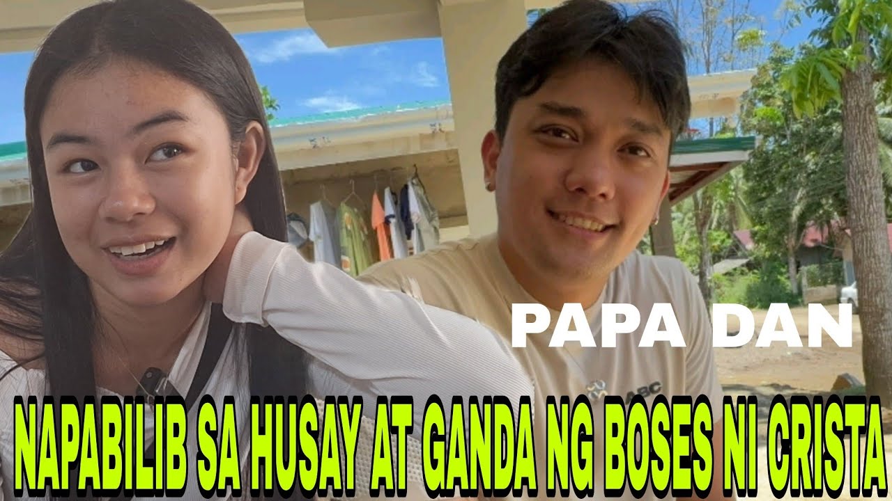 KALINGAP DAN FIRST TIME MAKITA SI  CRISTA NAMANGHA SA TALENTO NI CRISTA BIHIRA LANG HUMANGA