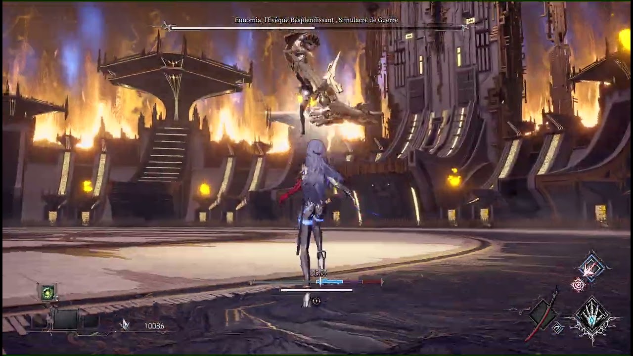 AI Limit: Eirene's Furnace of War - Eunomia, Simulacrum of War No damage (Difficulty V)