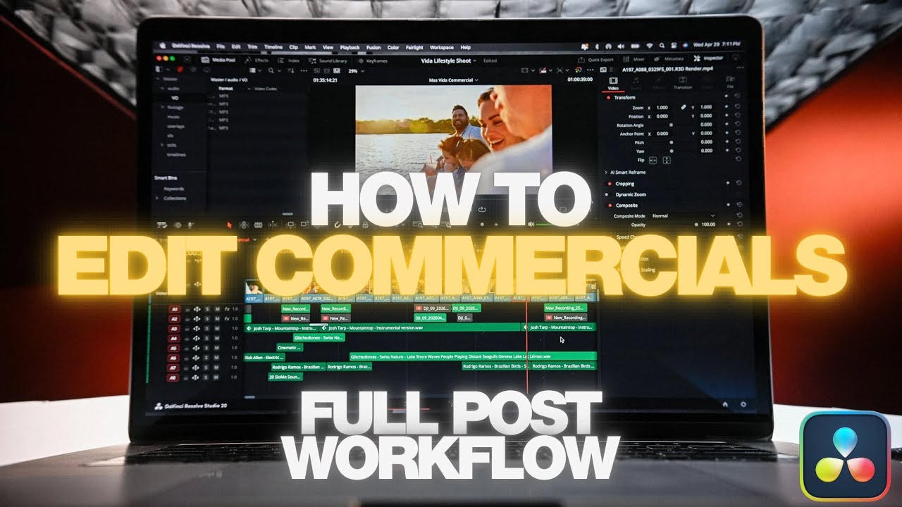 How We Edit Commercials (Full Post-Production Workflow)