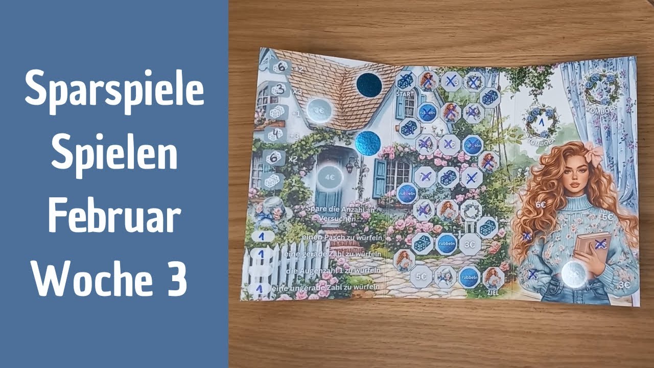 Sparspiele Spielen | Woche 3 | Februar | Franzis_Budget