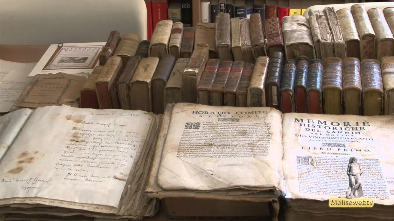 Libri antichi in mostra alla libreria comunale di Baranello