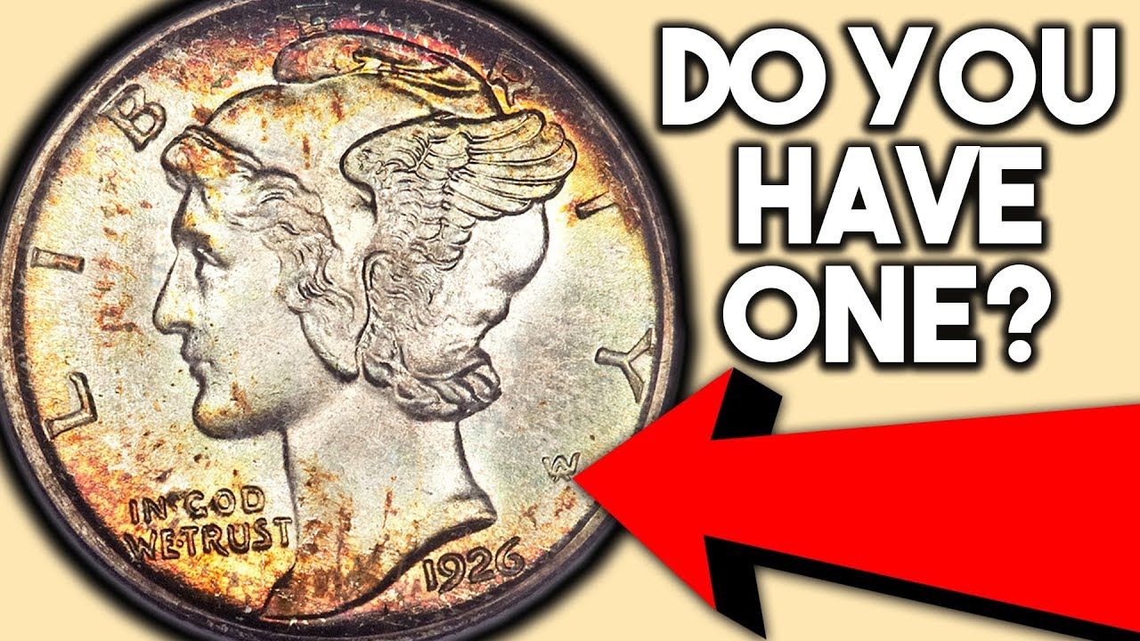 Эти серебряные монеты Mercury продаются за хорошие деньги! Стоимость монет 1926 года