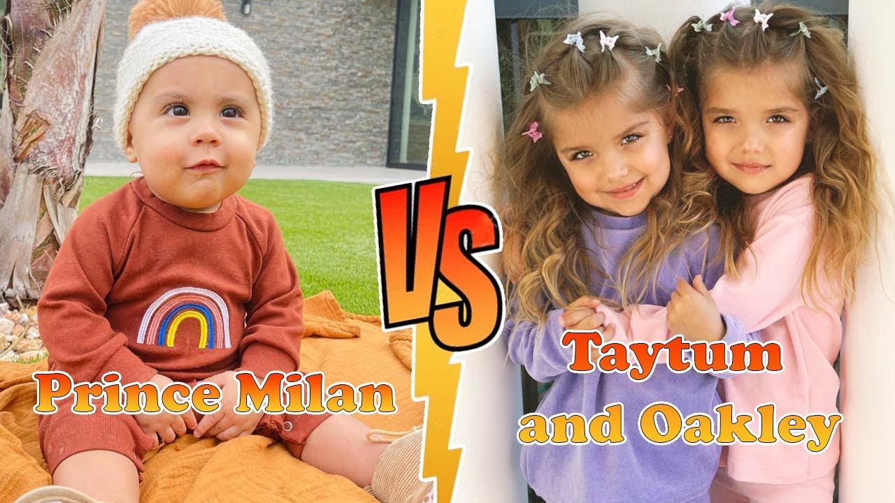 Prince Milan (The Royalty Family) VS Taytum and Oakley Stunning Transformation ⭐ From Baby To Now
