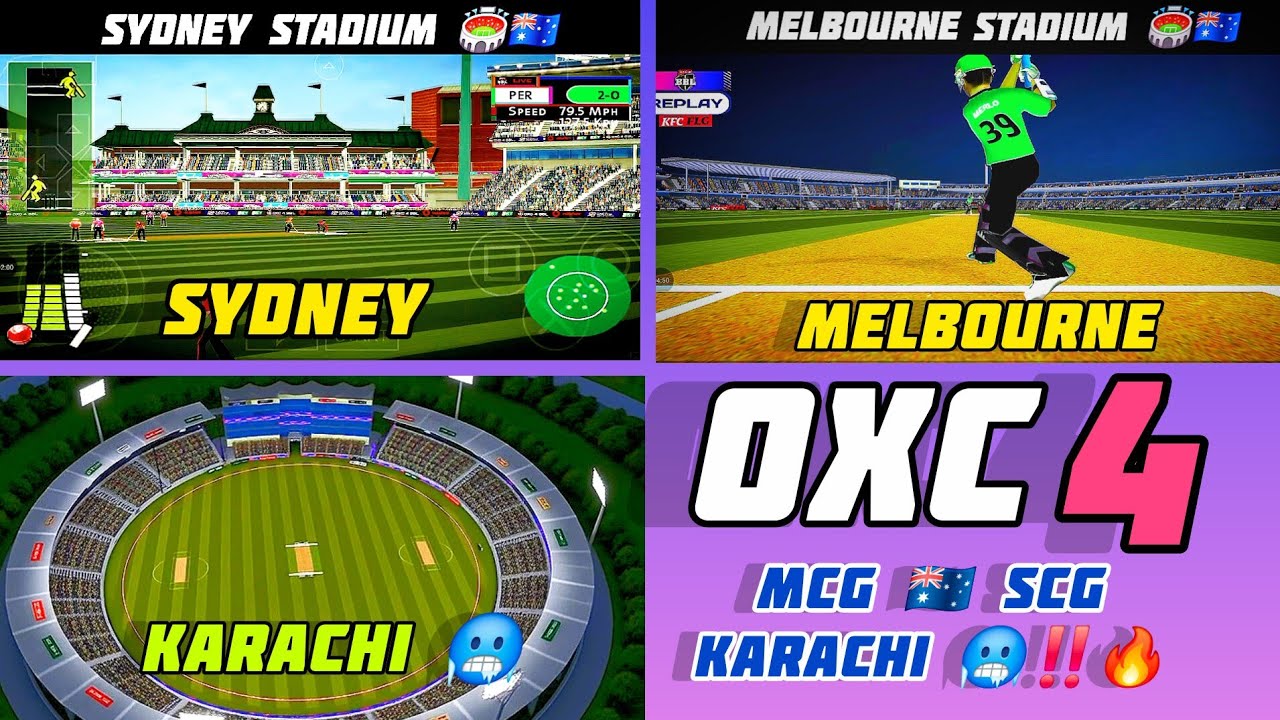 Osama X Cricket 4™🔥 | 3 NEW STADIUMS | 🏟️ Karachi, MCG, SCG | ‼️😍