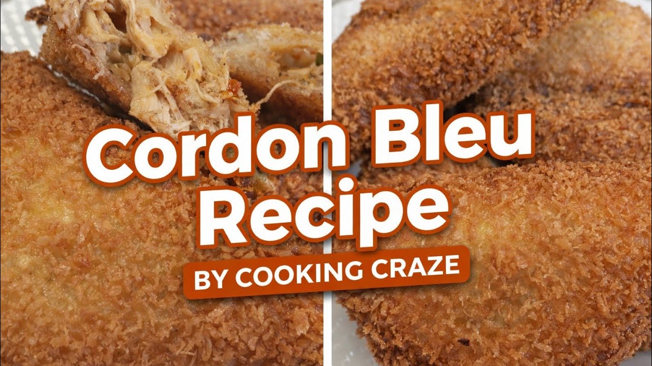 cordon bleu recipe by cooking craze | ramazan special