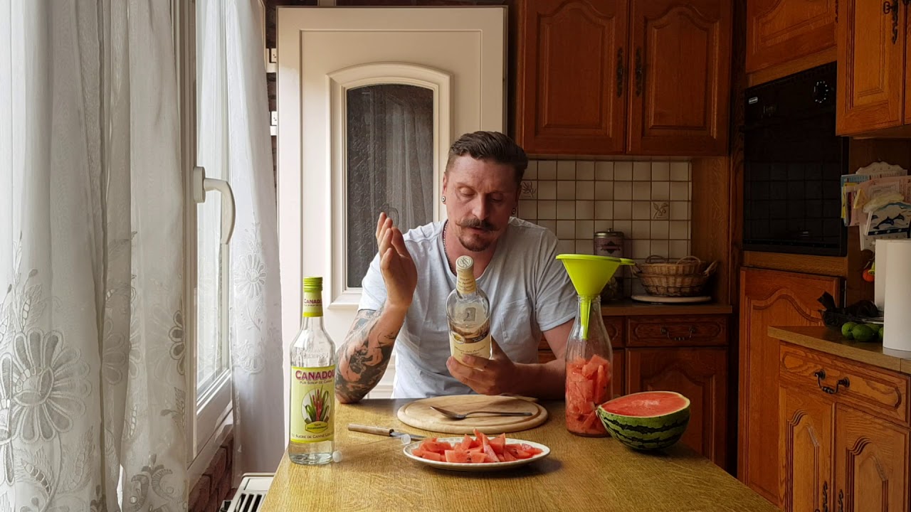 Rhum arrangé pastèque