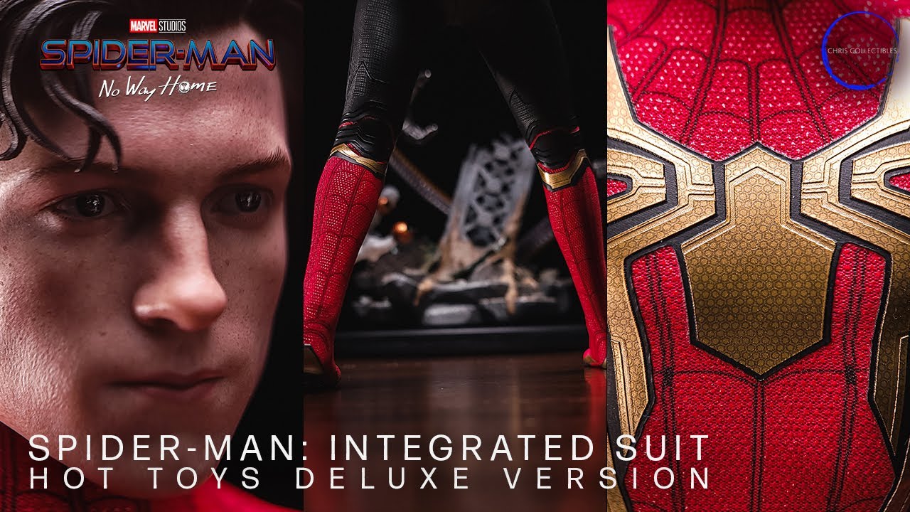 Spider-Man No Way Home Integrated Suit Deluxe Version by Hot Toys