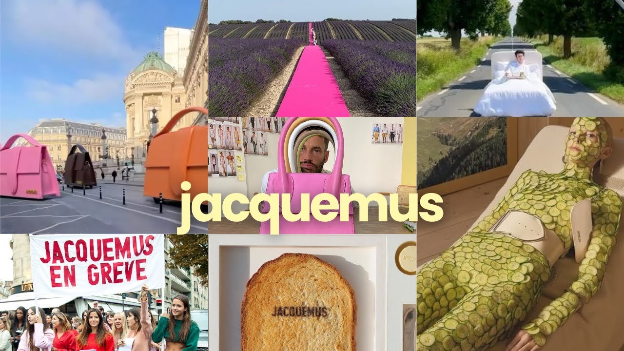 HOW JACQUEMUS REINVENTED MARKETING: Giant Bags, Lavender Fields, Strikes at Fashion Week & more)