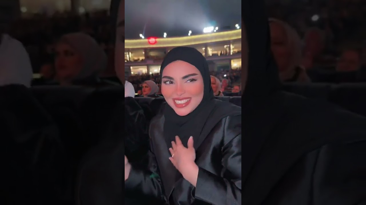جود العنزي في الحفله مع ريما المطيري