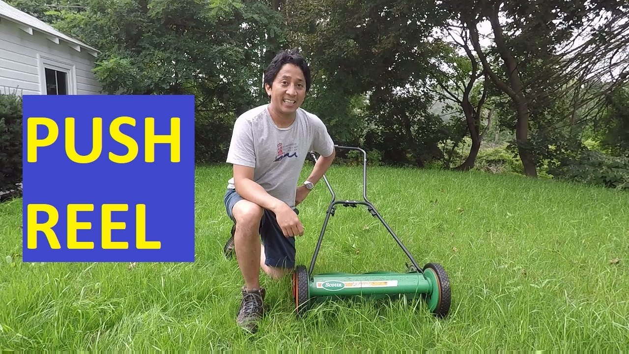 Scotts Classic Push Reel Lawn Mower, Organic Lawncare