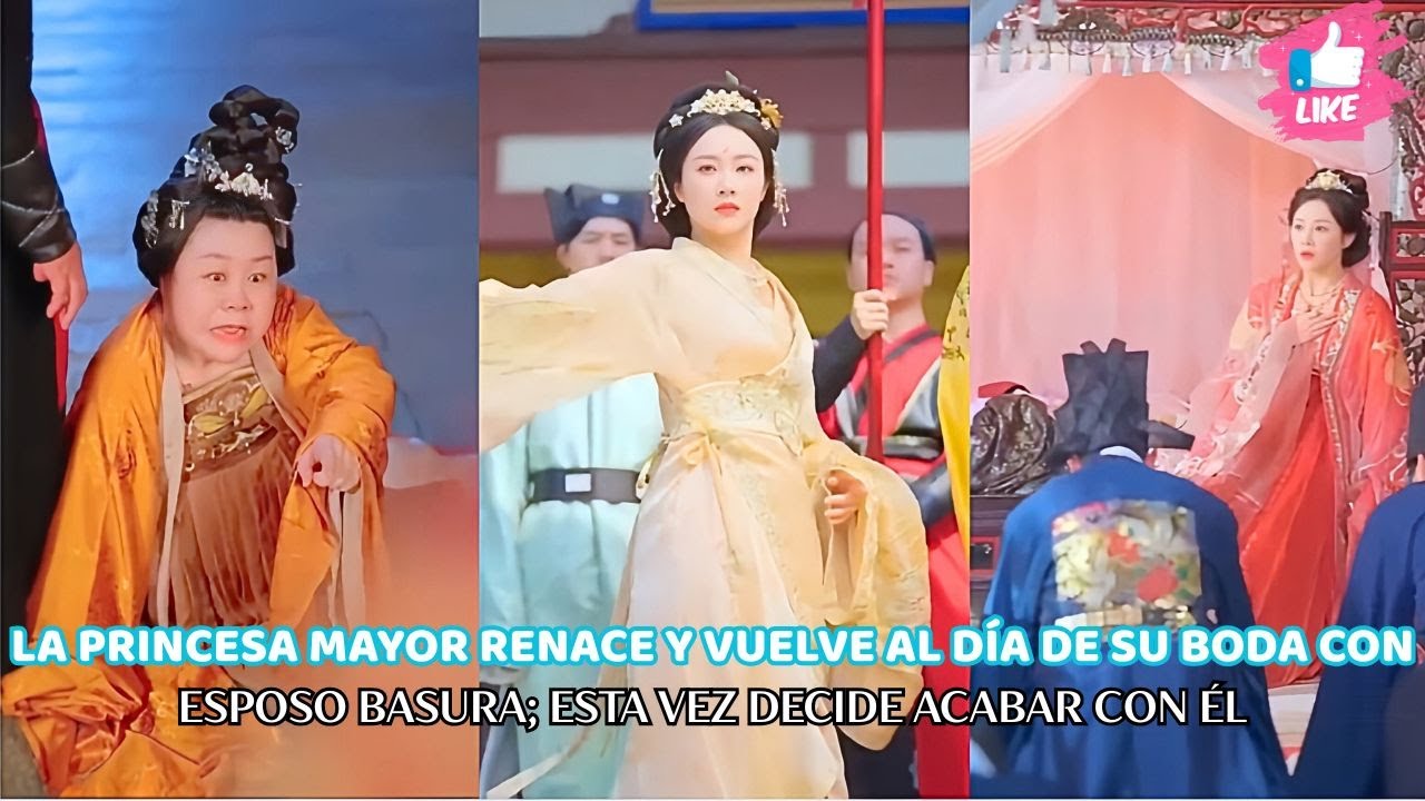 La princesa mayor renace y vuelve al día de su boda con esposo basura; esta vez decide acabar con él