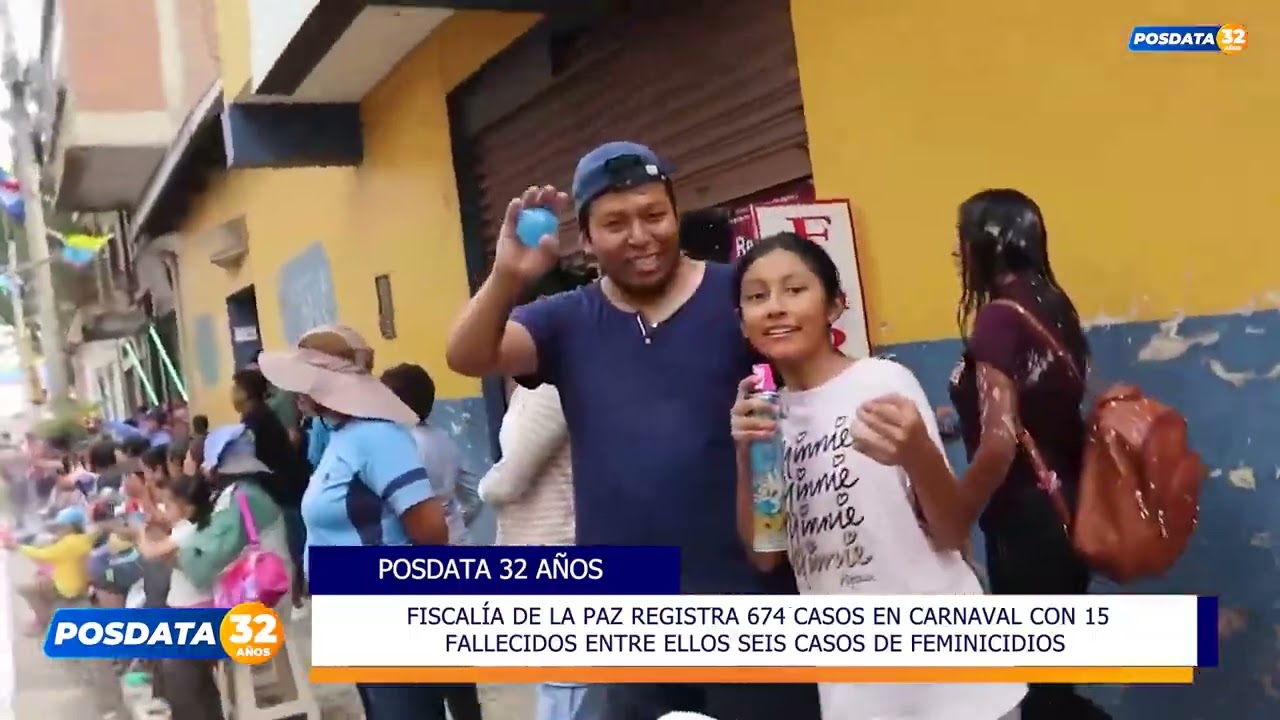 LUIS TORREZ ALARCÓN DETALLA DESPLIEGUE Y RESULTADOS DE LA FISCALÍA EN EL CARNAVAL .📌📌📌