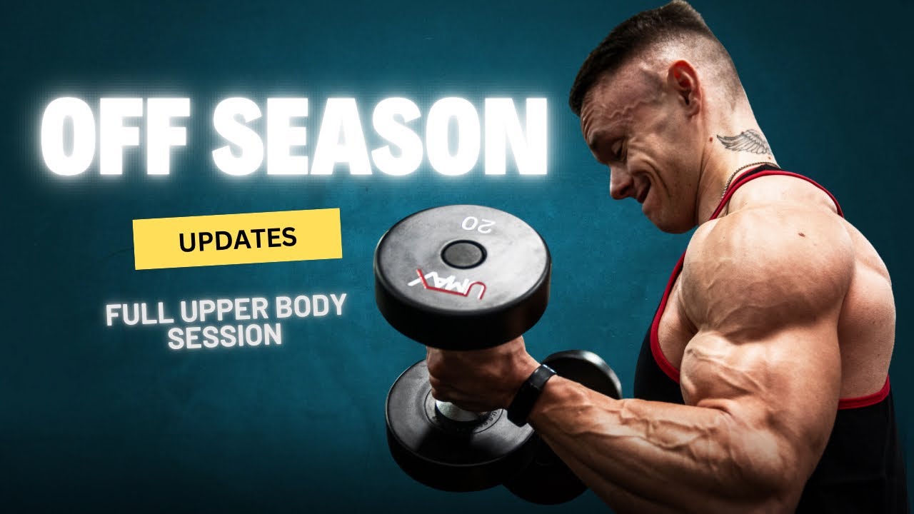 Off Season Updates (8+ months in) & Full Upper Body Session - WNBF Pro Dirk Emmerich