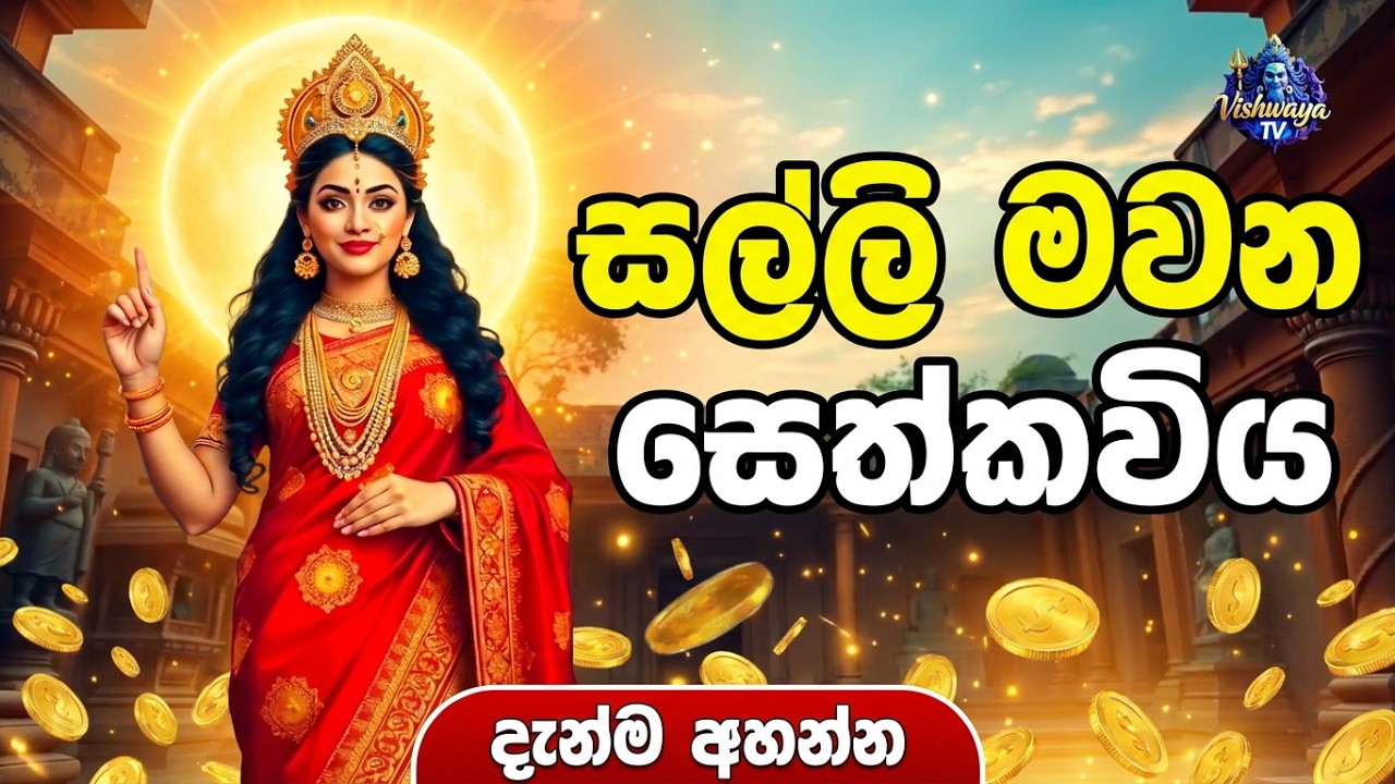 Vishwa Matha Seth kavi - සල්ලි මවන සෙත්කවිය - Vishwaya Tv