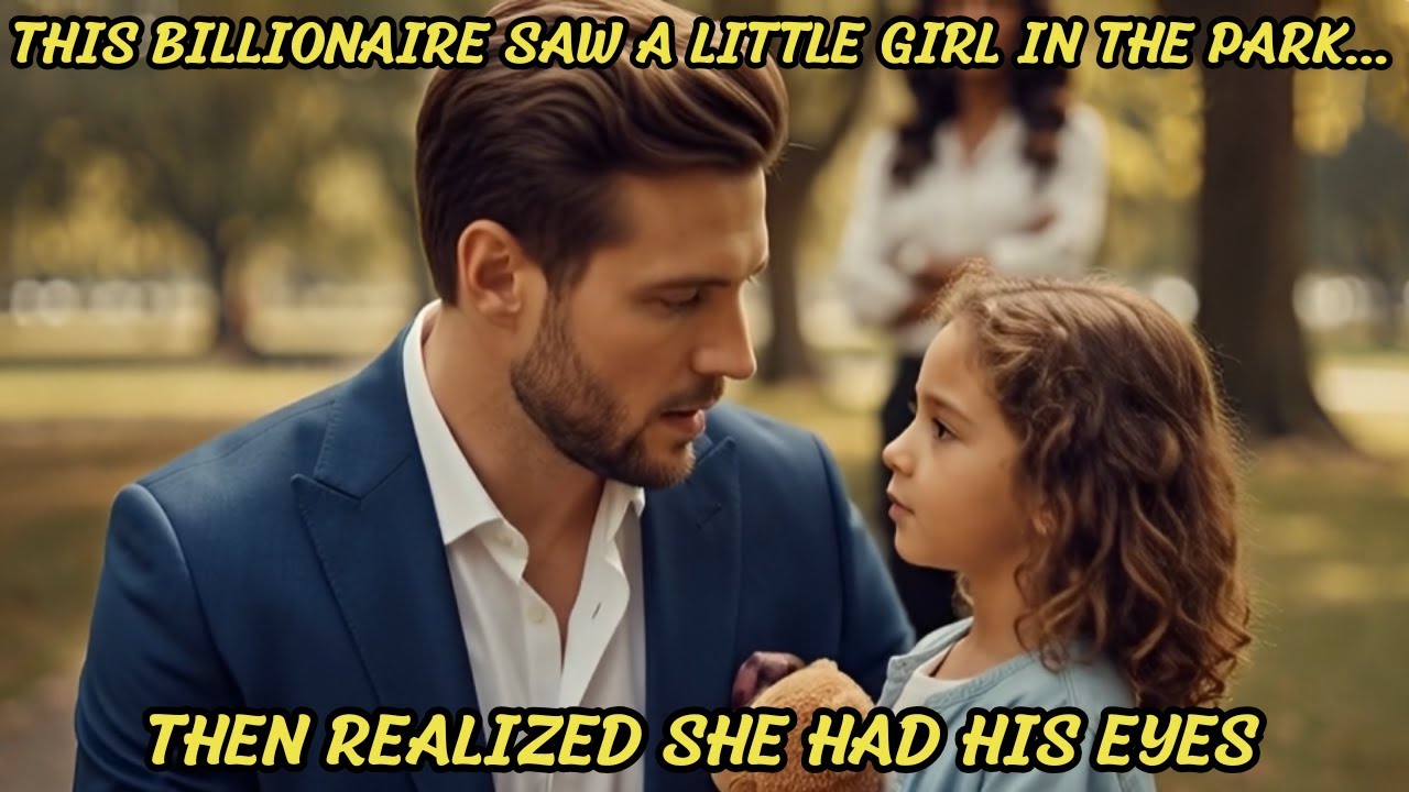 This Billionaire Saw a Little Girl in the Park… Then Realized She Had His Eyes