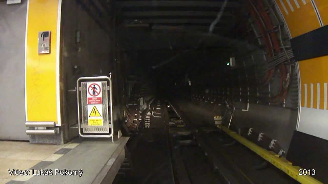 Prague underground - line C , Letňany - Háje