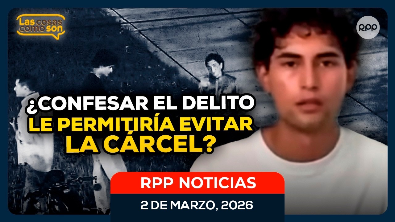 🎙️ Caso Lizeth Marzano: ¿Adrián Villar podría evitar la cárcel por confesar el delito? #LasCosasRPP