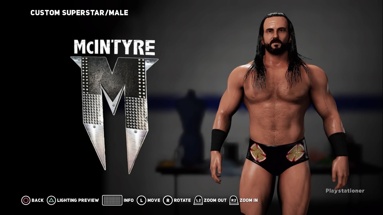 WWE 2K ps4/xbox one Drew McIntyre caw